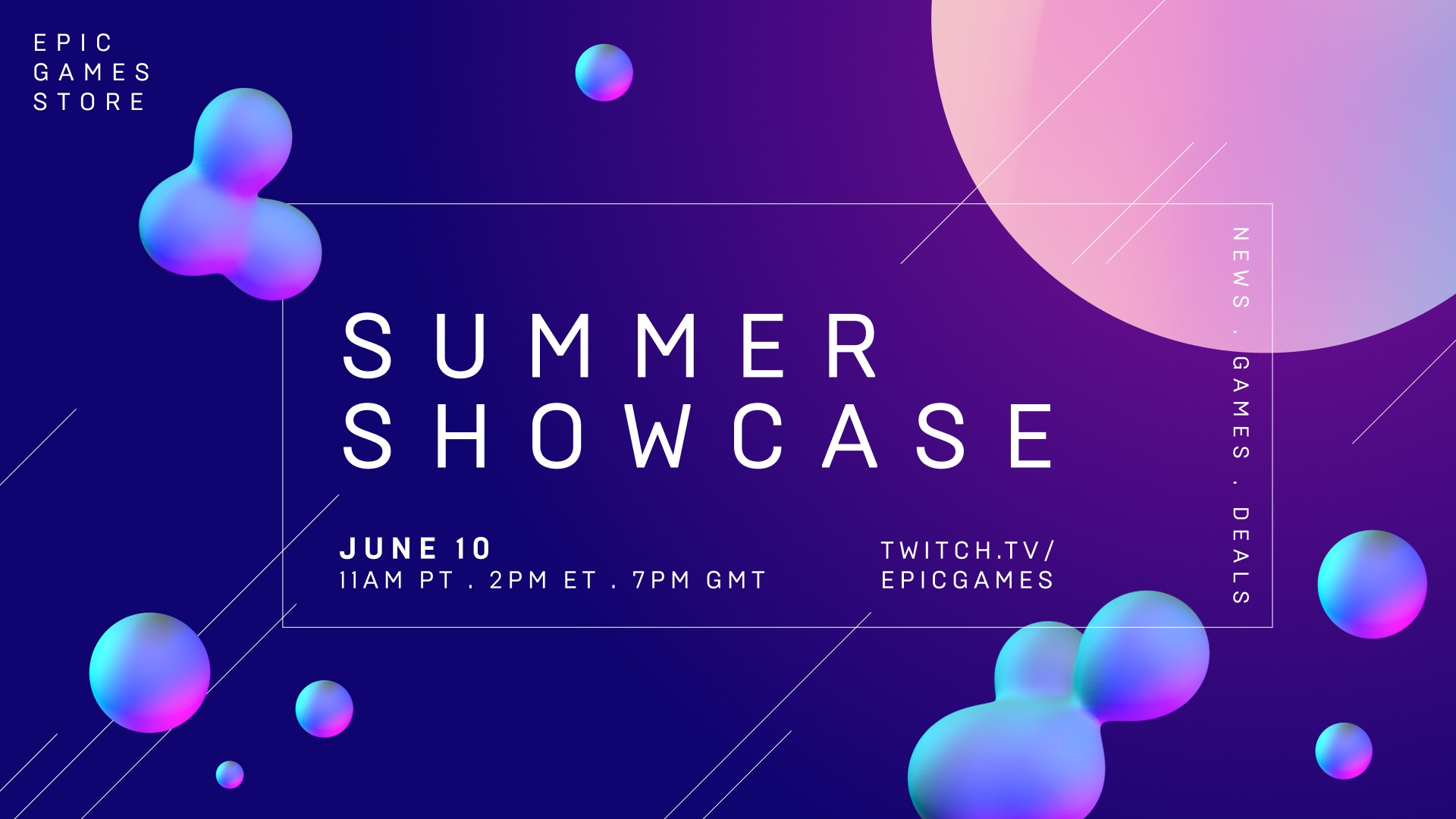 Watch the Epic Games Store Summer Showcase 2022 livestream here